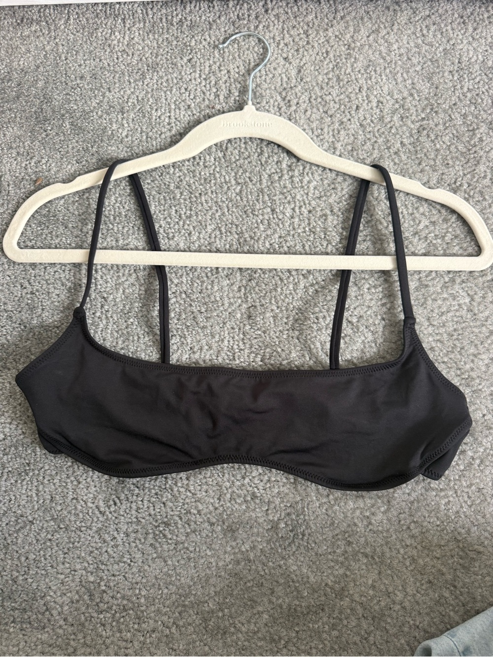 SKIMS micro scoop bikini top